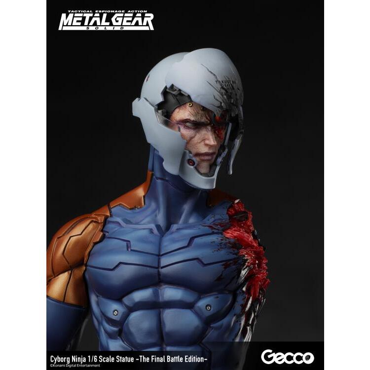 Cyborg Ninja Metal Gear Solid (The Final Battle Ver.) 16 Scale Statue (11)
