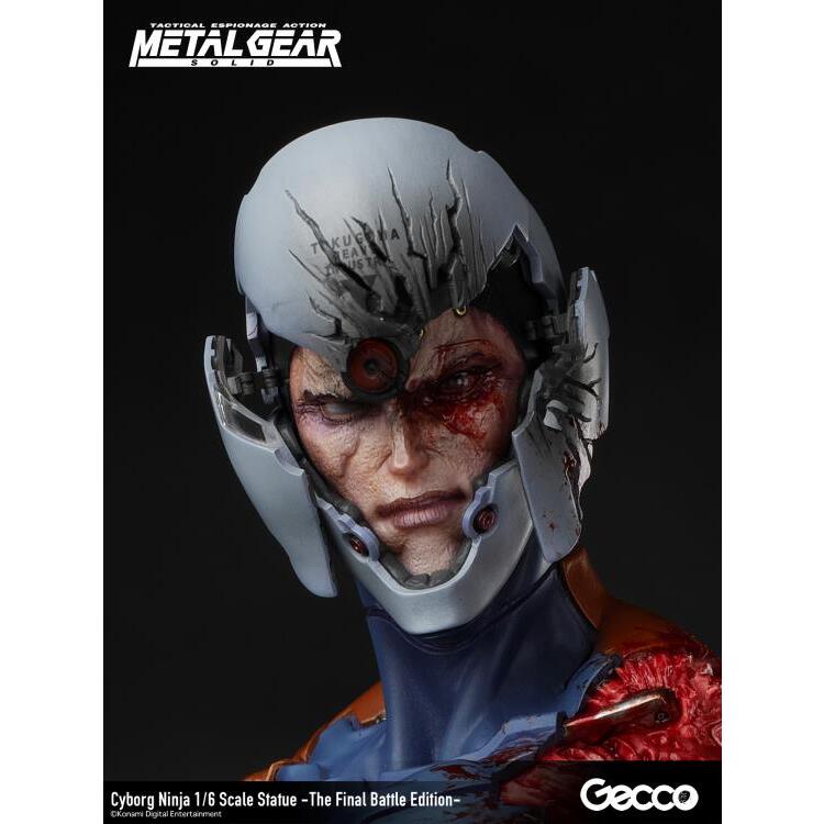 Cyborg Ninja Metal Gear Solid (The Final Battle Ver.) 16 Scale Statue (12)