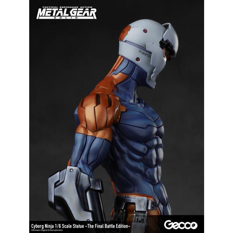 Cyborg Ninja Metal Gear Solid (The Final Battle Ver.) 16 Scale Statue (14)