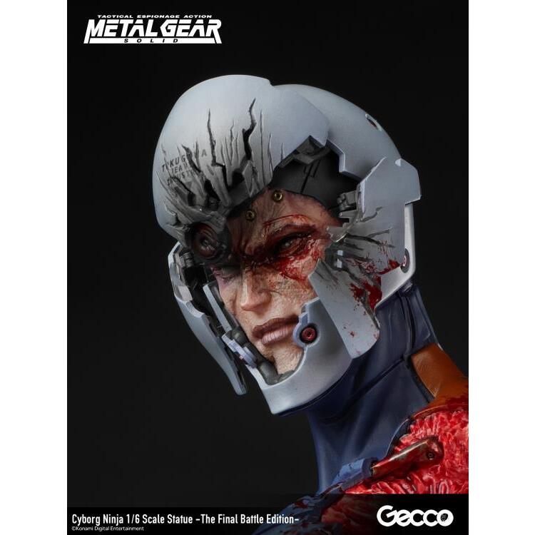 Cyborg Ninja Metal Gear Solid (The Final Battle Ver.) 16 Scale Statue (15)