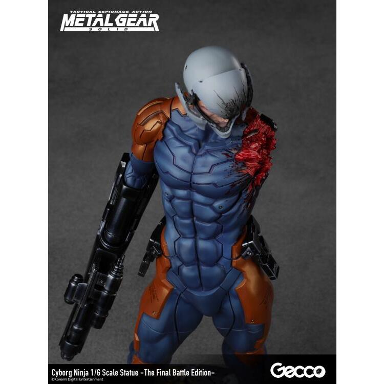 Cyborg Ninja Metal Gear Solid (The Final Battle Ver.) 16 Scale Statue (18)