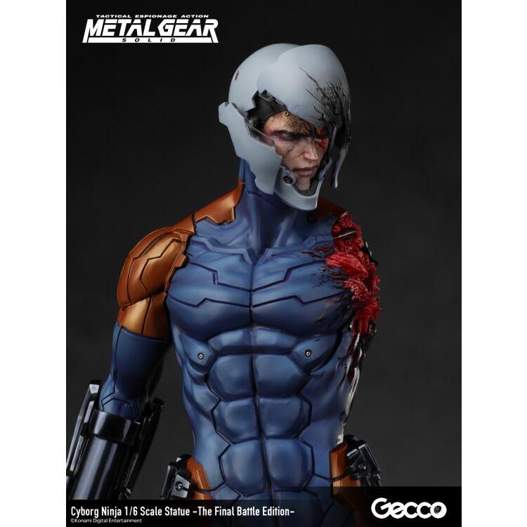 Cyborg Ninja Metal Gear Solid (The Final Battle Ver.) 16 Scale Statue (19)