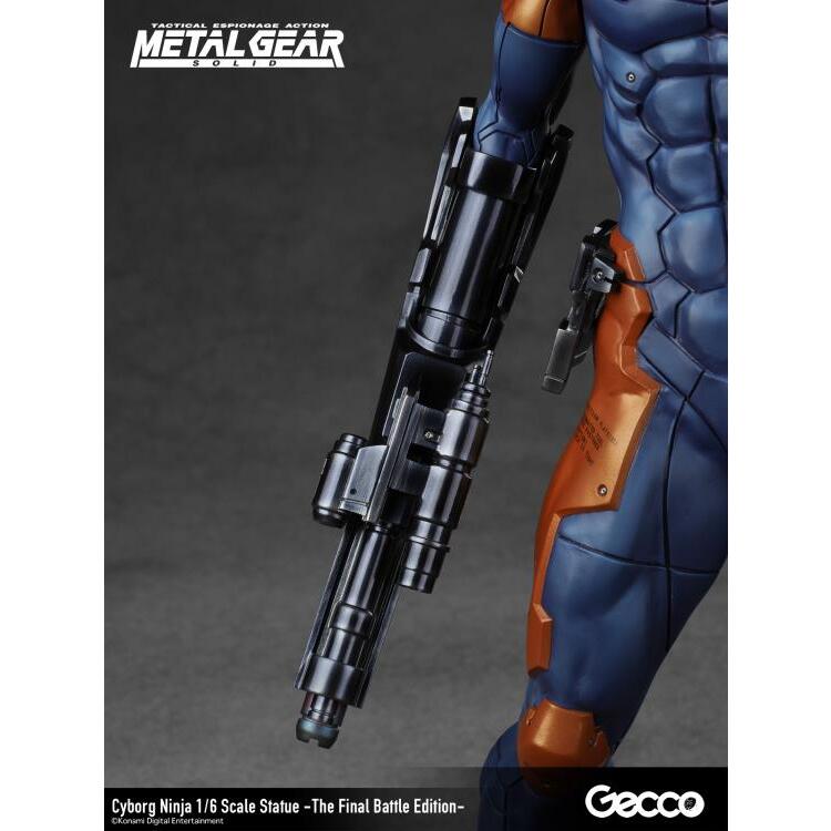 Cyborg Ninja Metal Gear Solid (The Final Battle Ver.) 16 Scale Statue (2)