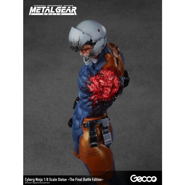 Cyborg Ninja Metal Gear Solid (The Final Battle Ver.) 16 Scale Statue (20)