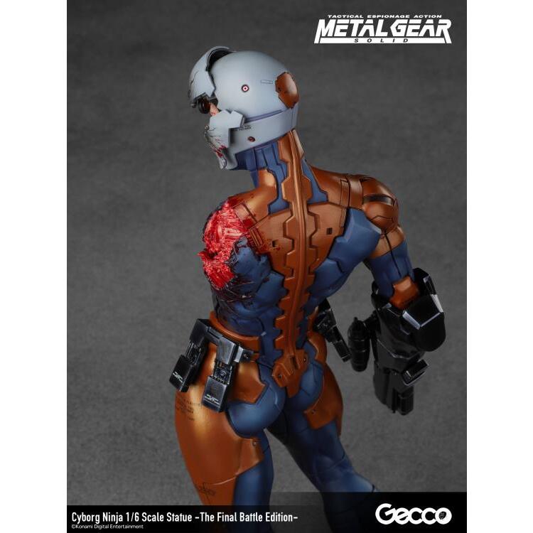 Cyborg Ninja Metal Gear Solid (The Final Battle Ver.) 16 Scale Statue (23)