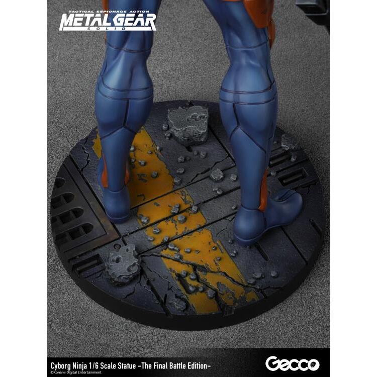 Cyborg Ninja Metal Gear Solid (The Final Battle Ver.) 16 Scale Statue (26)