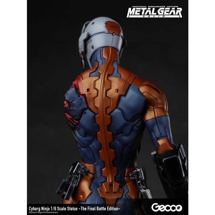 Cyborg Ninja Metal Gear Solid (The Final Battle Ver.) 16 Scale Statue (27)