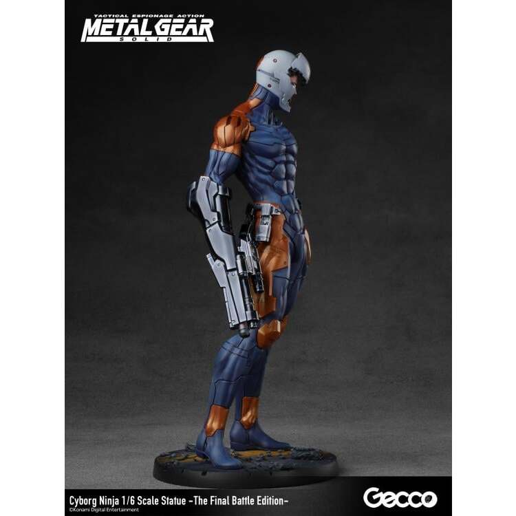 Cyborg Ninja Metal Gear Solid (The Final Battle Ver.) 16 Scale Statue (28)
