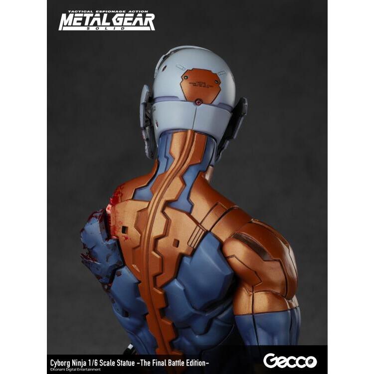 Cyborg Ninja Metal Gear Solid (The Final Battle Ver.) 16 Scale Statue (3)