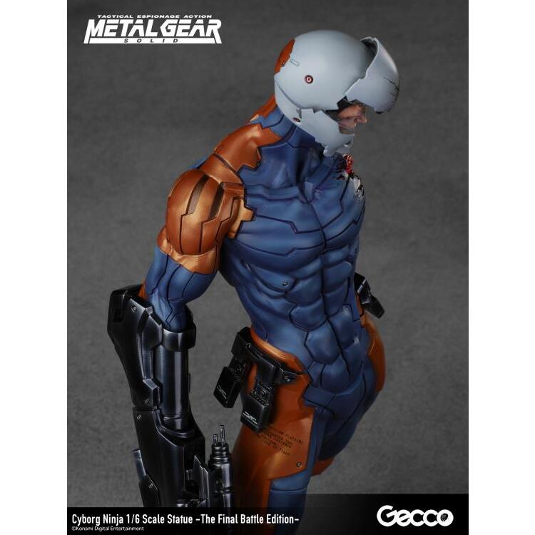 Cyborg Ninja Metal Gear Solid (The Final Battle Ver.) 16 Scale Statue (6)