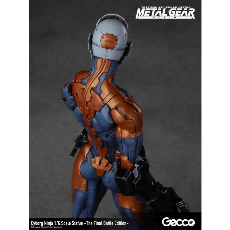 Cyborg Ninja Metal Gear Solid (The Final Battle Ver.) 16 Scale Statue (8)