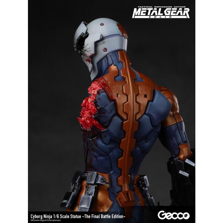 Cyborg Ninja Metal Gear Solid (The Final Battle Ver.) 16 Scale Statue (9)