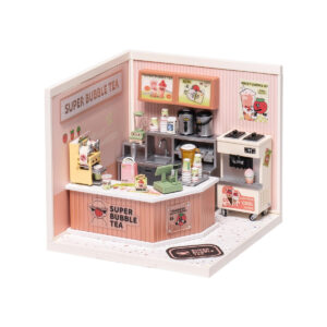 Double Joy Bubble Tea Shop “Rolife” (Super Creator Series) 3D DIY Miniature House Kit