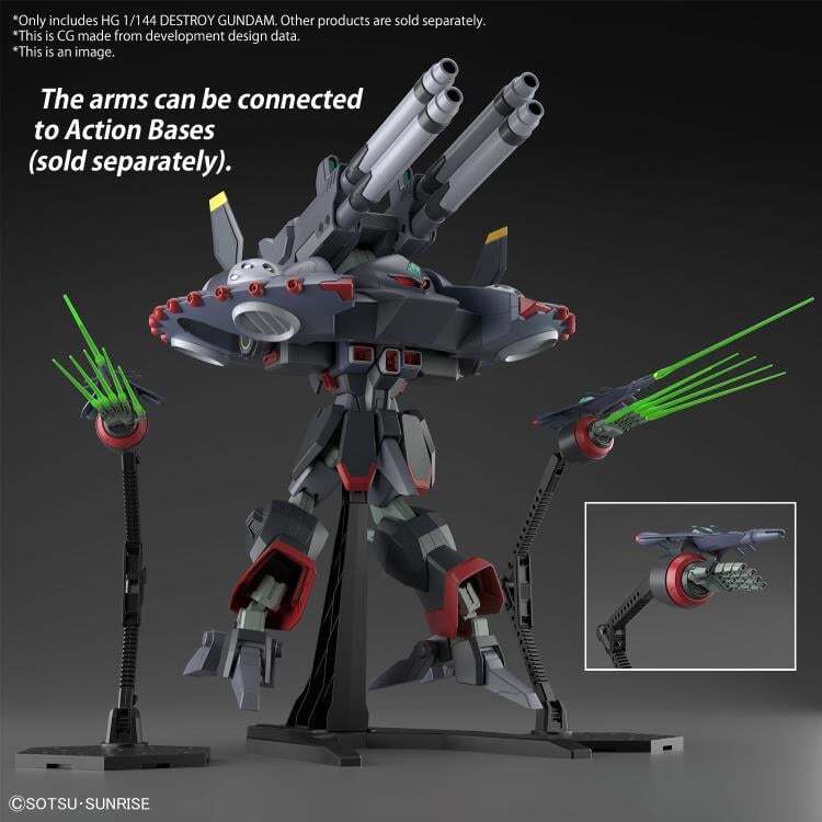 GFAS-X1 Destroy Gundam Mobile Suit Gundam SEED Destiny HGCE 1144 Scale Model Kit (9)