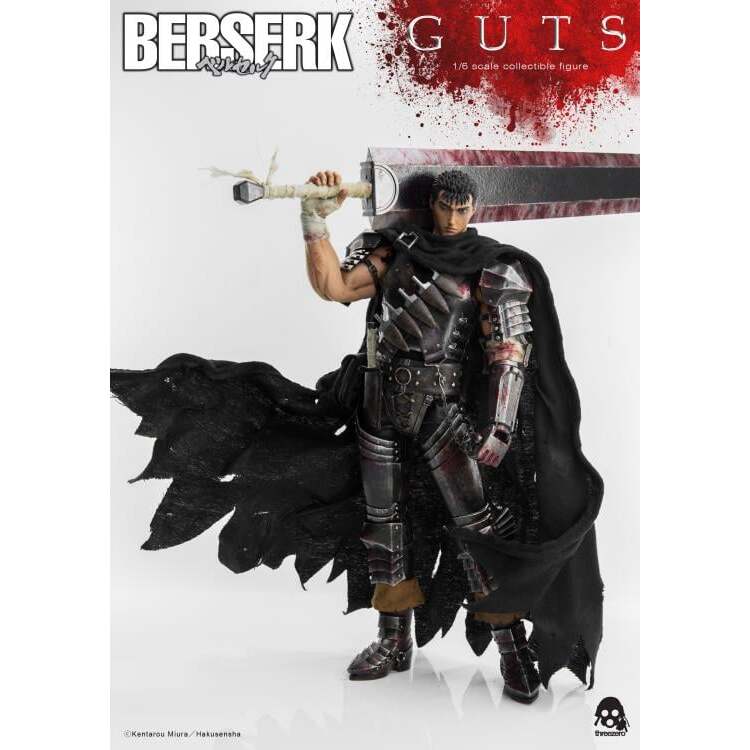 Guts (Black Swordsman Ver.) Berserk SiXTH 16 Scale Figure (10)