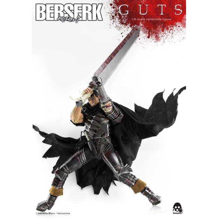 Guts (Black Swordsman Ver.) Berserk SiXTH 16 Scale Figure (11)