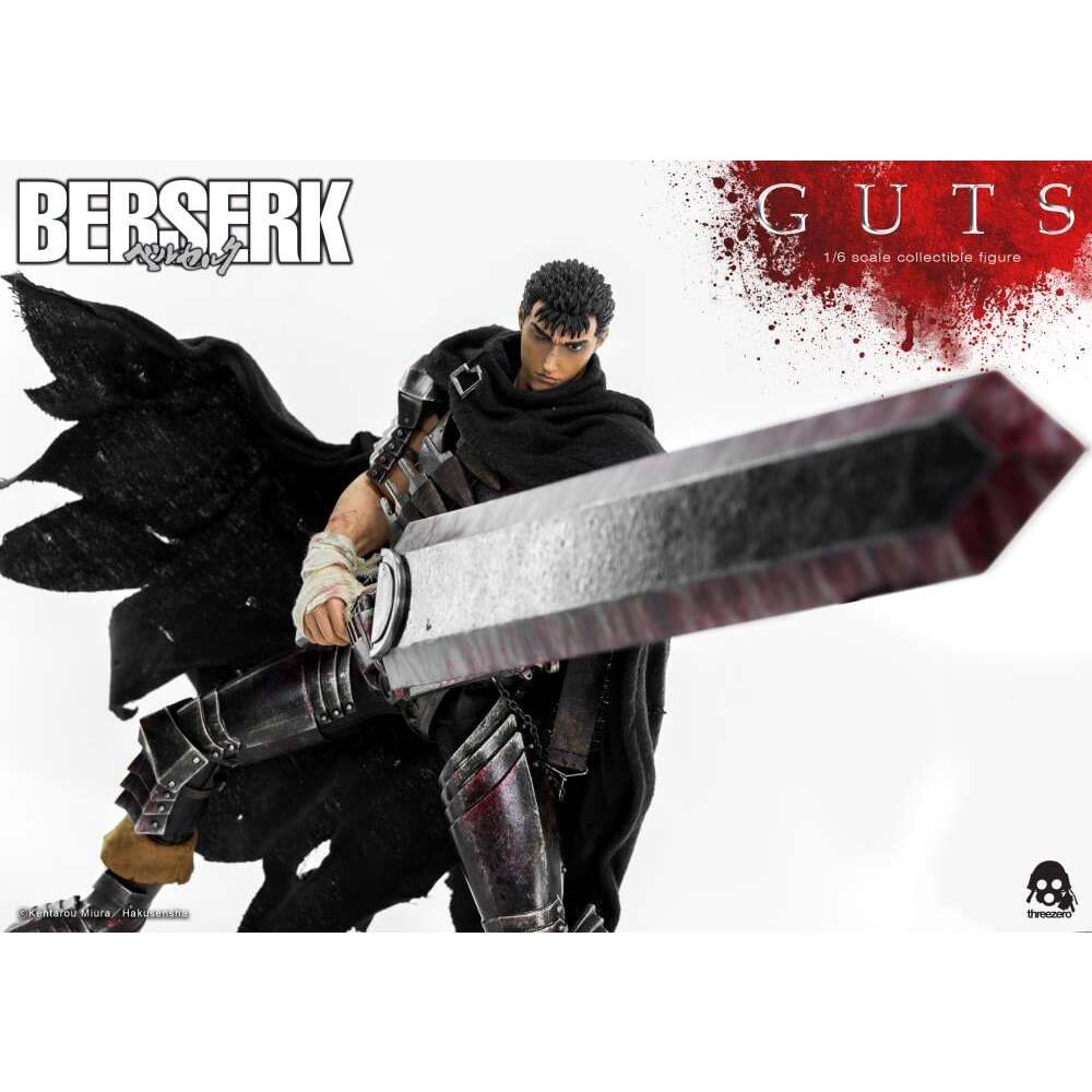 Guts (Black Swordsman Ver.) Berserk SiXTH 16 Scale Figure (30)