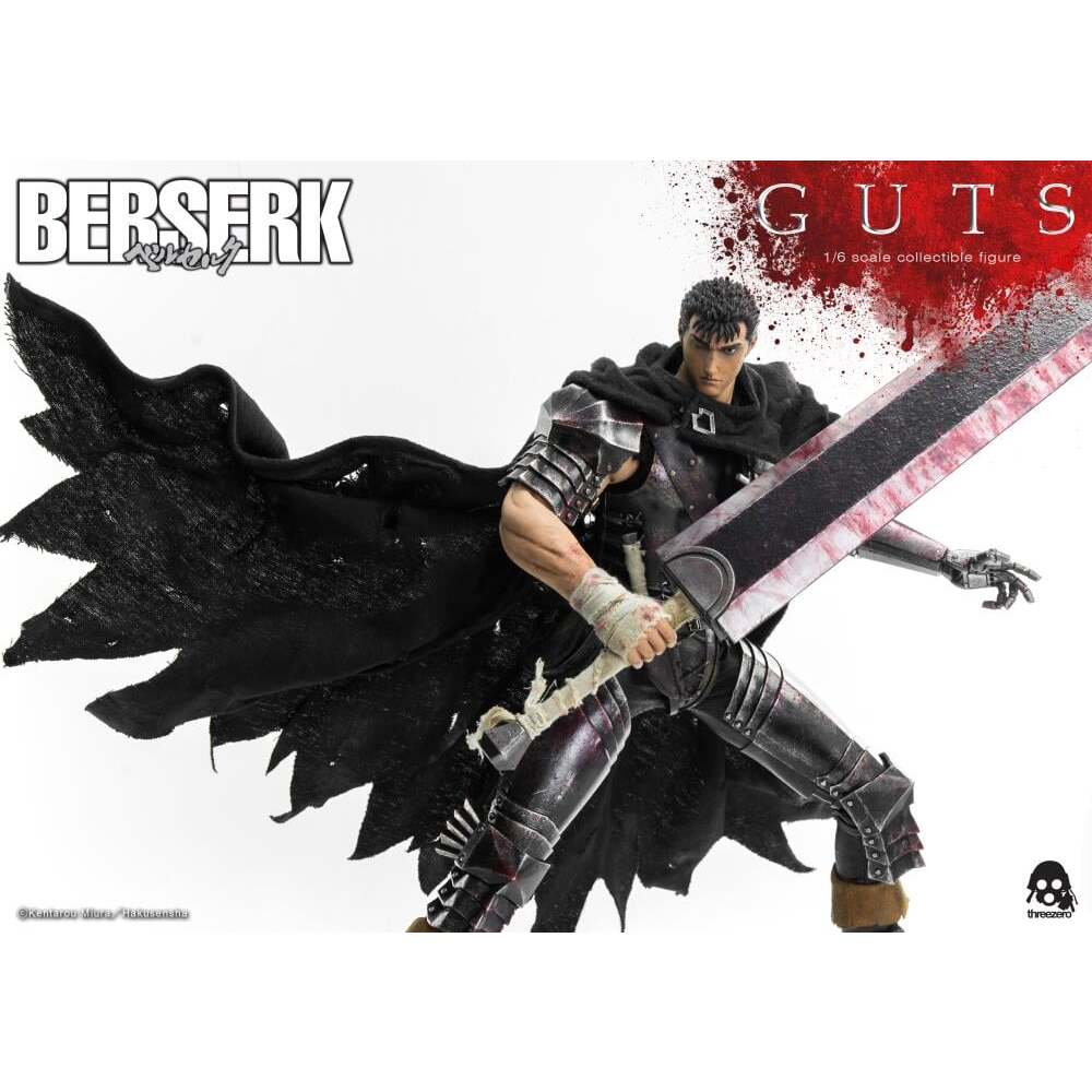Guts (Black Swordsman Ver.) Berserk SiXTH 16 Scale Figure (36)