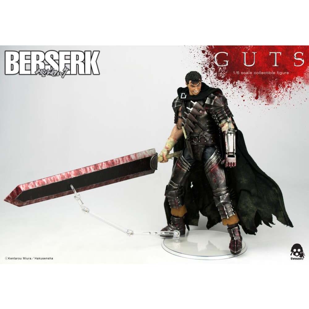 Guts (Black Swordsman Ver.) Berserk SiXTH 16 Scale Figure (37)