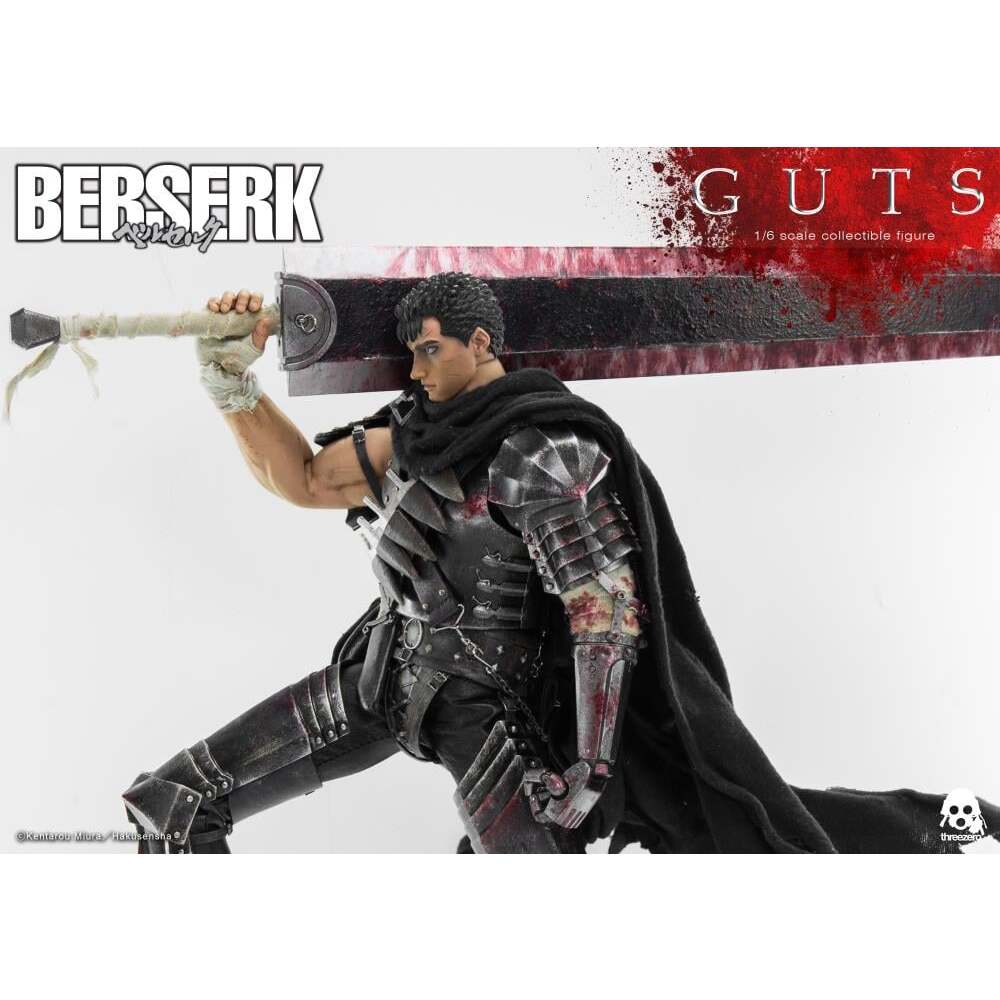Guts (Black Swordsman Ver.) Berserk SiXTH 16 Scale Figure (5)