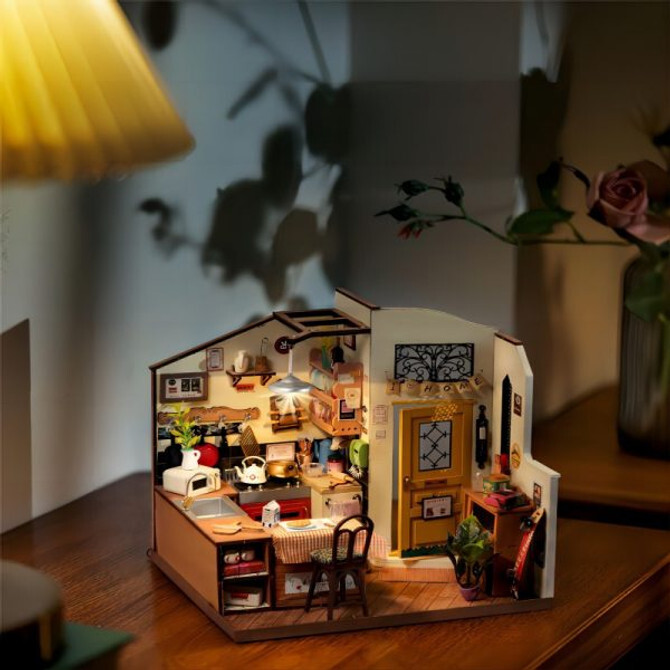 Homey Kitchen Rolife 3D DIY Miniature House Kit (4)