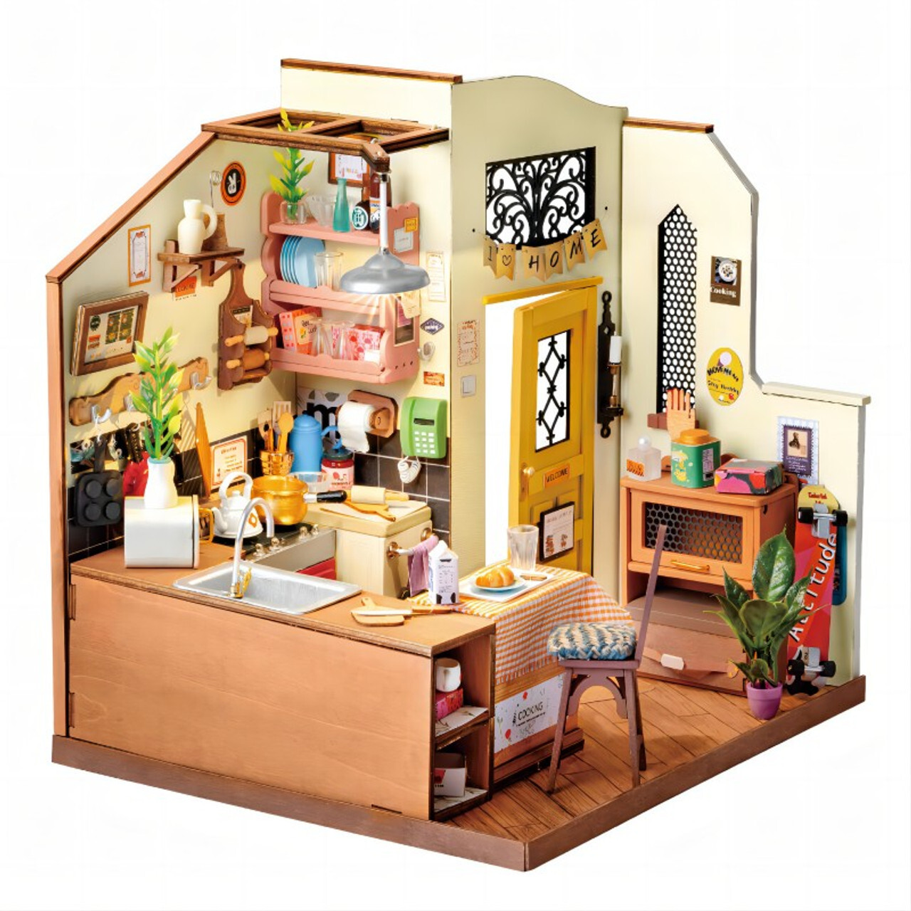 Homey Kitchen Rolife 3D DIY Miniature House Kit (5)