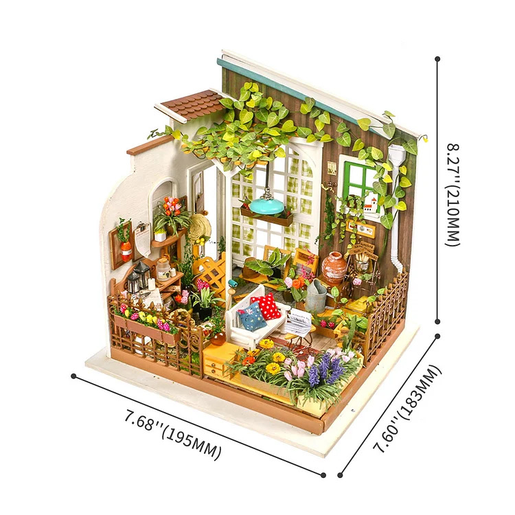 Miller’s Garden Rolife 3D DIY Miniature House (6)