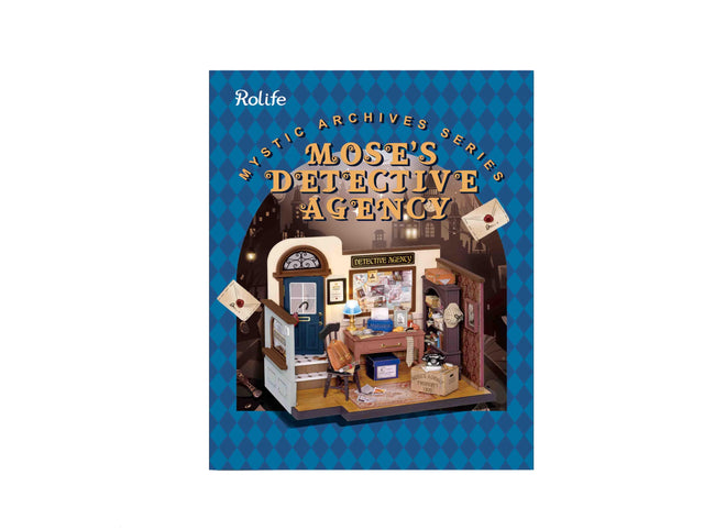 Mose’s Detective Agency Rolife (Mystic Archive Series) 3D DIY Miniature House (1)