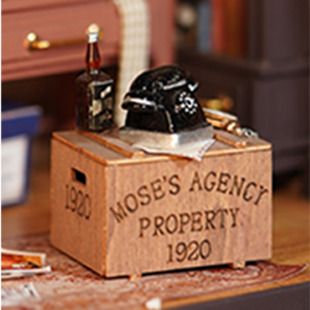 Mose’s Detective Agency Rolife (Mystic Archive Series) 3D DIY Miniature House (4)