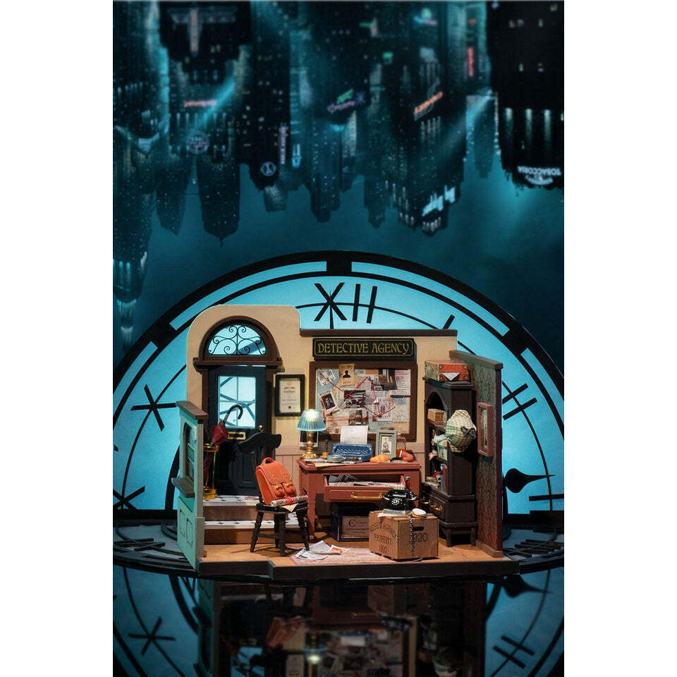 Mose’s Detective Agency Rolife (Mystic Archive Series) 3D DIY Miniature House (9)