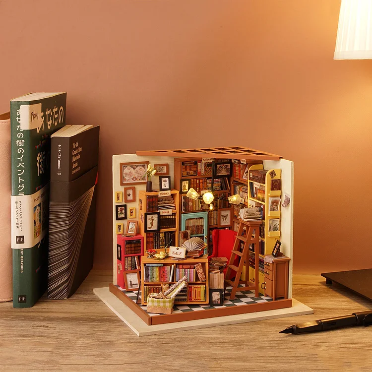 Sam’s Study Robolife 3D DIY Miniature House (3)