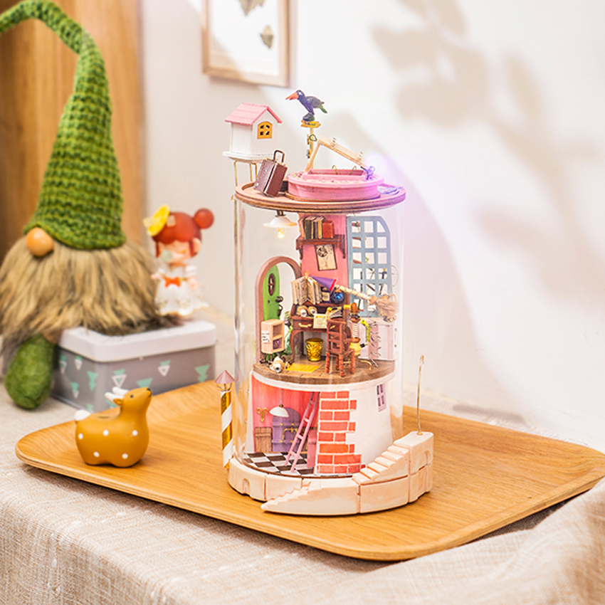 Secluded Neighbor Rolife (Mysterious World Series) 3D DIY Dollhouse Kit (2)