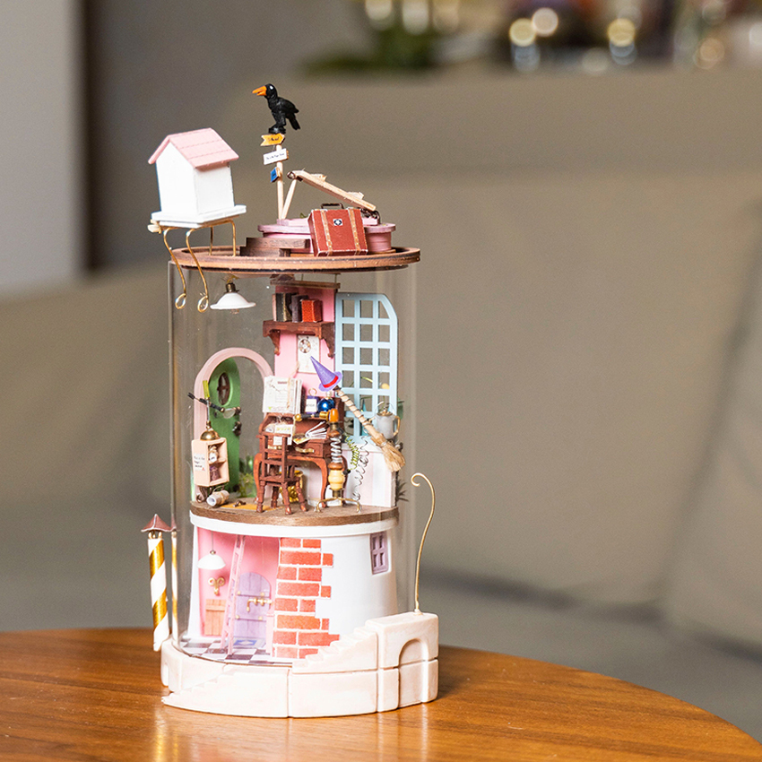 Secluded Neighbor Rolife (Mysterious World Series) 3D DIY Dollhouse Kit (3)