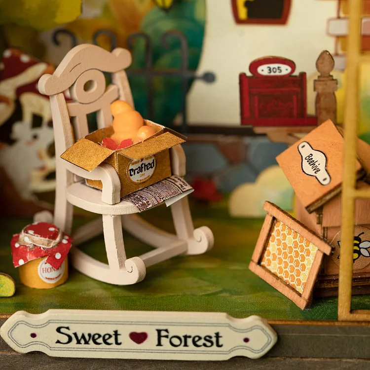 Sweet Forest Rolife 3D DIY Box Theatre Series Dollhouse Kit (1)