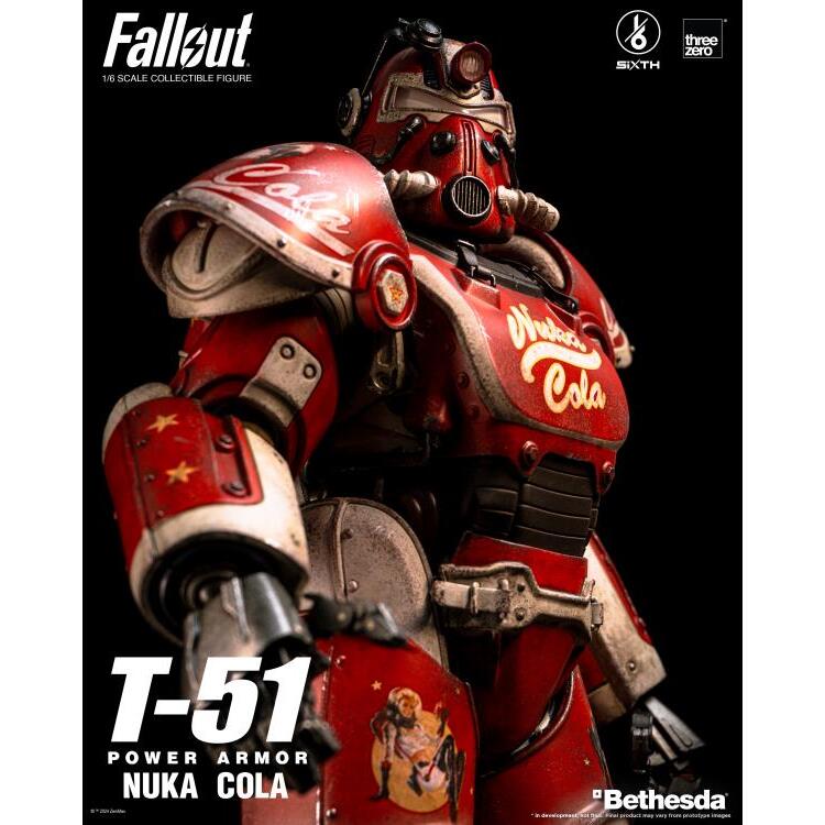 T-51 Power Armor Fallout (Nuka Cola Ver.) 16 Scale Figure (11)