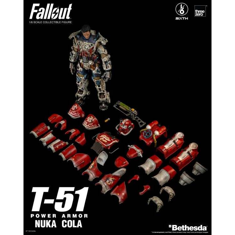 T-51 Power Armor Fallout (Nuka Cola Ver.) 16 Scale Figure (12)