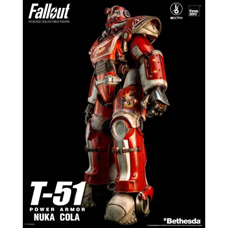 T-51 Power Armor Fallout (Nuka Cola Ver.) 16 Scale Figure (14)