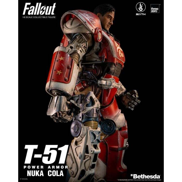T-51 Power Armor Fallout (Nuka Cola Ver.) 16 Scale Figure (18)