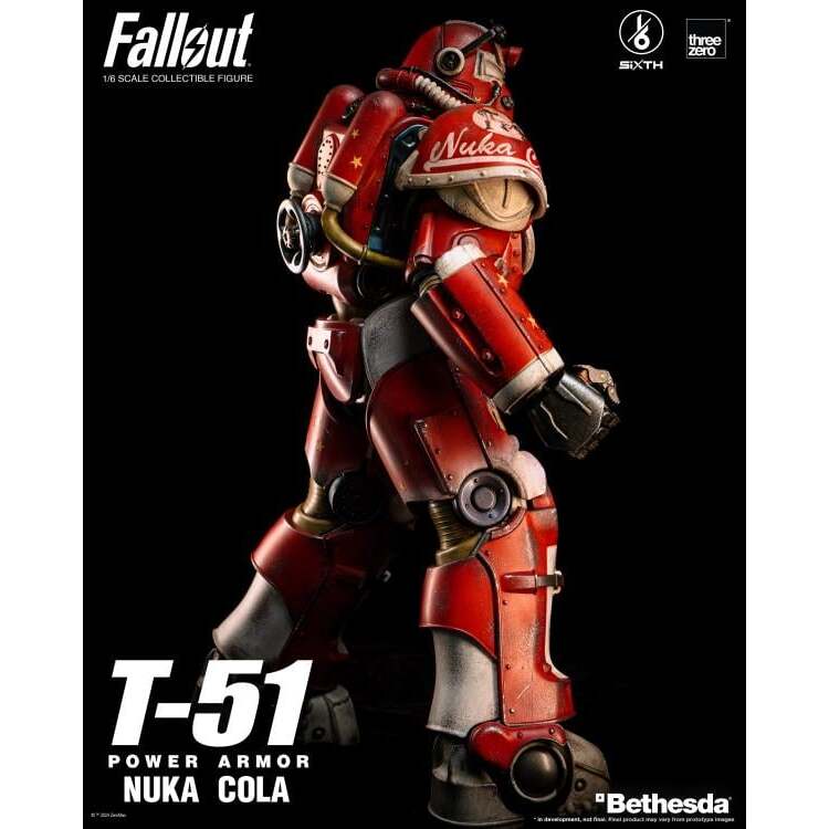 T-51 Power Armor Fallout (Nuka Cola Ver.) 16 Scale Figure (3)