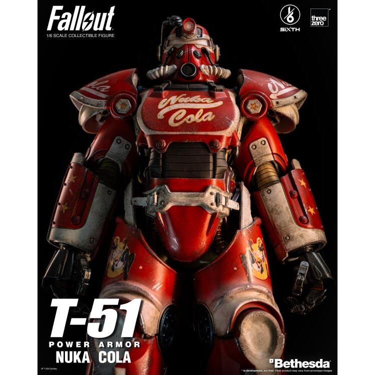 T-51 Power Armor Fallout (Nuka Cola Ver.) 16 Scale Figure (4)