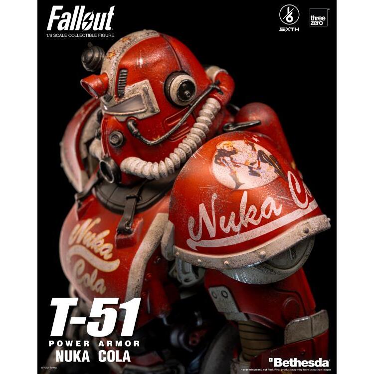 T-51 Power Armor Fallout (Nuka Cola Ver.) 16 Scale Figure (5)