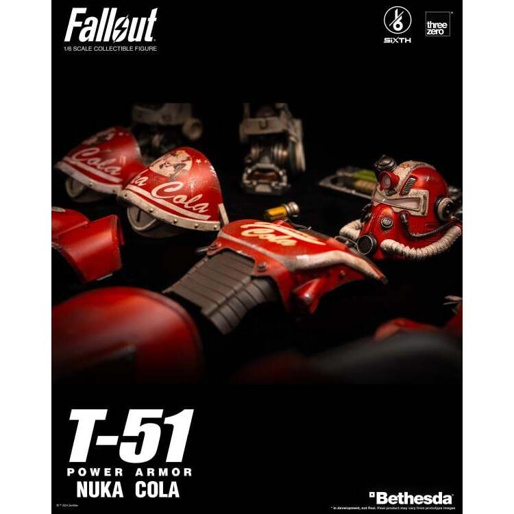 T-51 Power Armor Fallout (Nuka Cola Ver.) 16 Scale Figure (7)