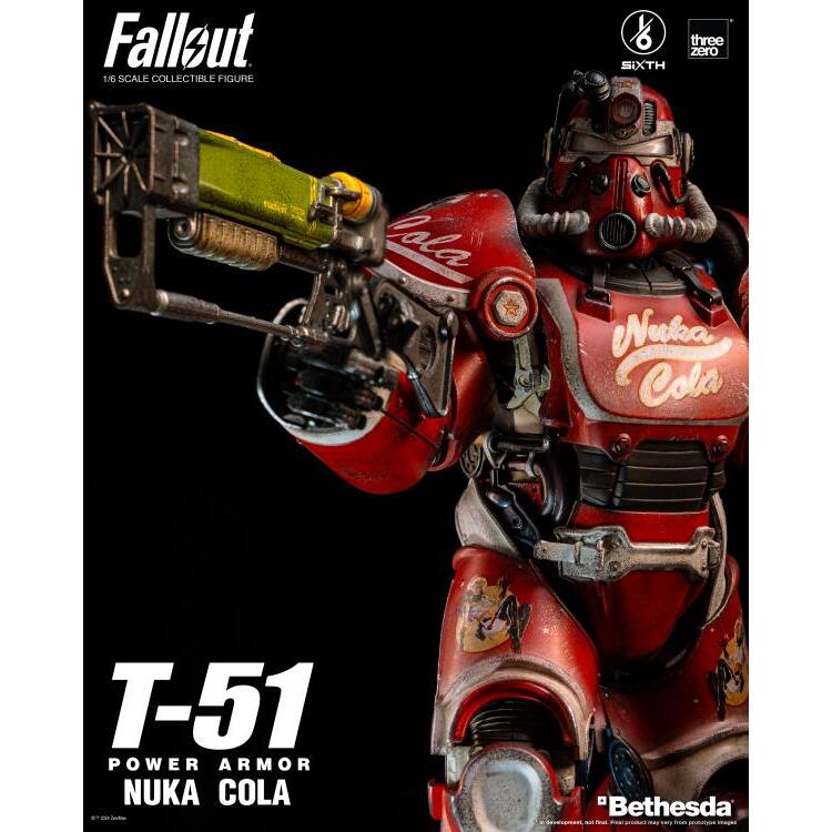 T-51 Power Armor Fallout (Nuka Cola Ver.) 16 Scale Figure (9)