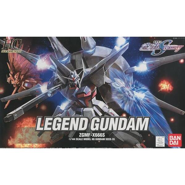 ZGMF-X666S Legend Gundam Mobile Suit Gundam SEED Destiny 1144 Scale Model Kit (2)