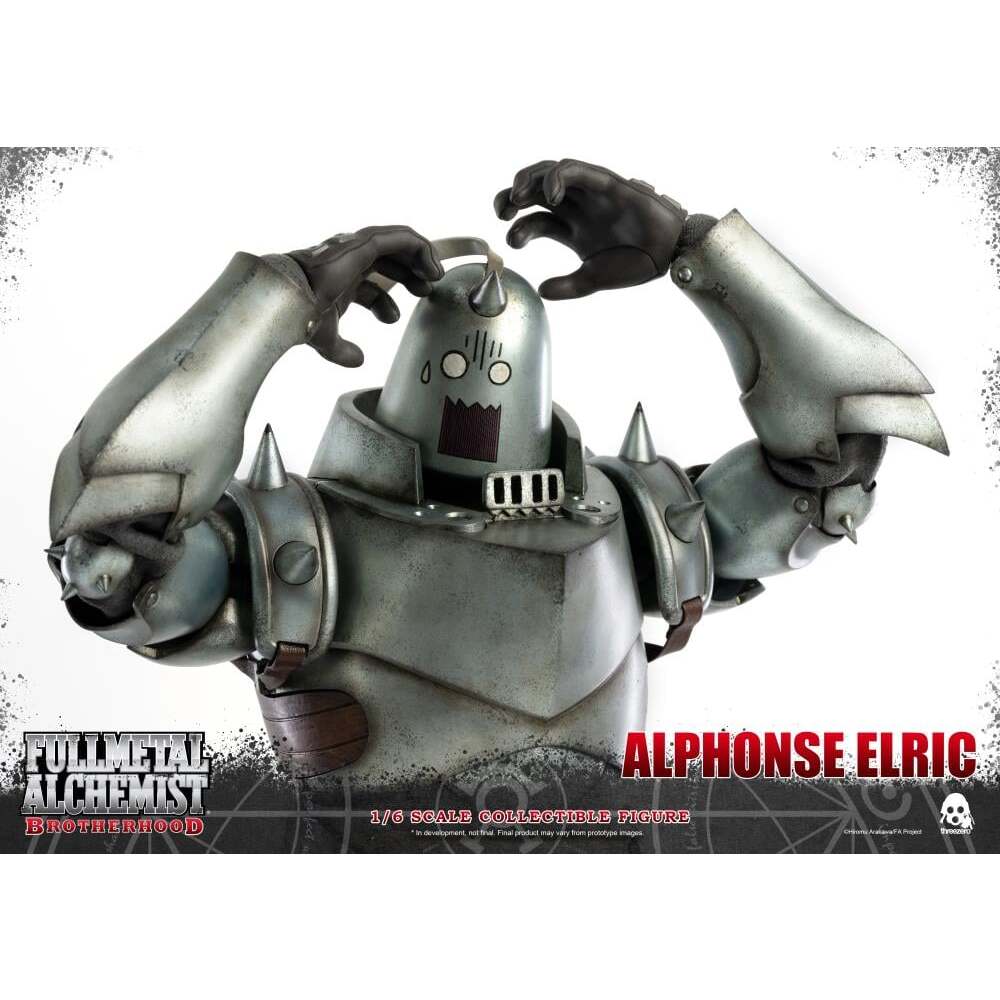 Alphonse & Edward Elric Fullmetal Alchemist Brotherhood FigZero 16 Scale Figure Set (20)