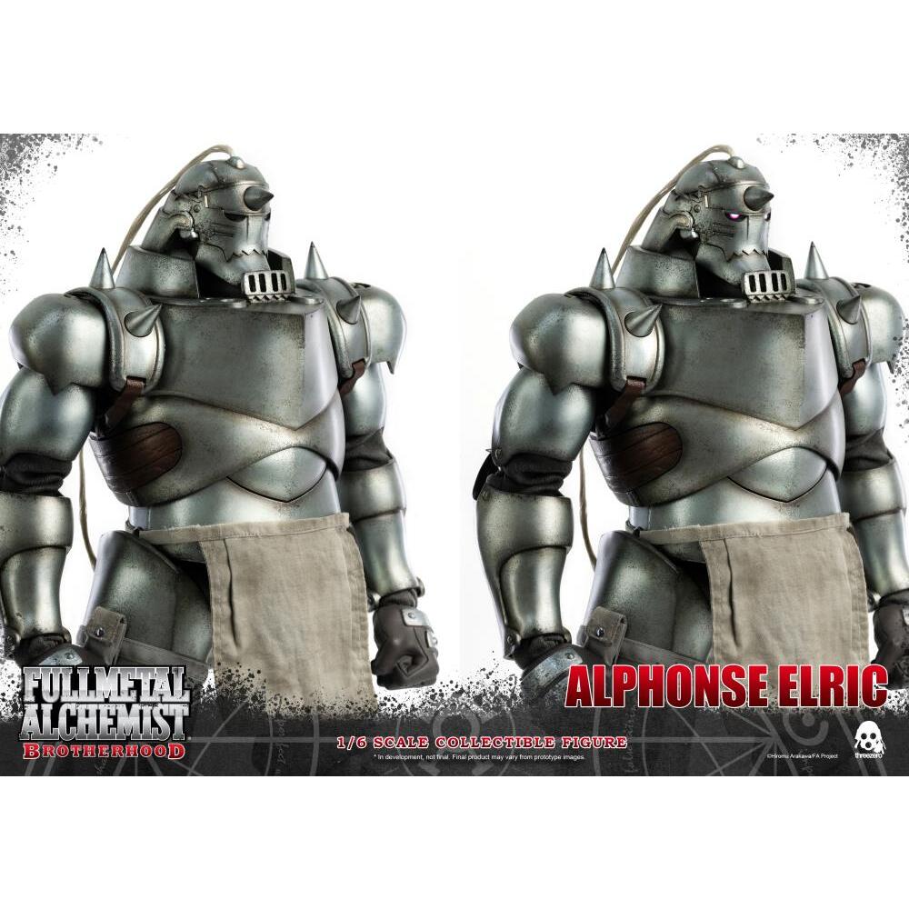 Alphonse & Edward Elric Fullmetal Alchemist Brotherhood FigZero 16 Scale Figure Set (28)