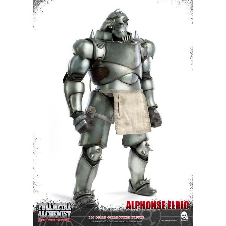 Alphonse & Edward Elric Fullmetal Alchemist Brotherhood FigZero 16 Scale Figure Set (9)