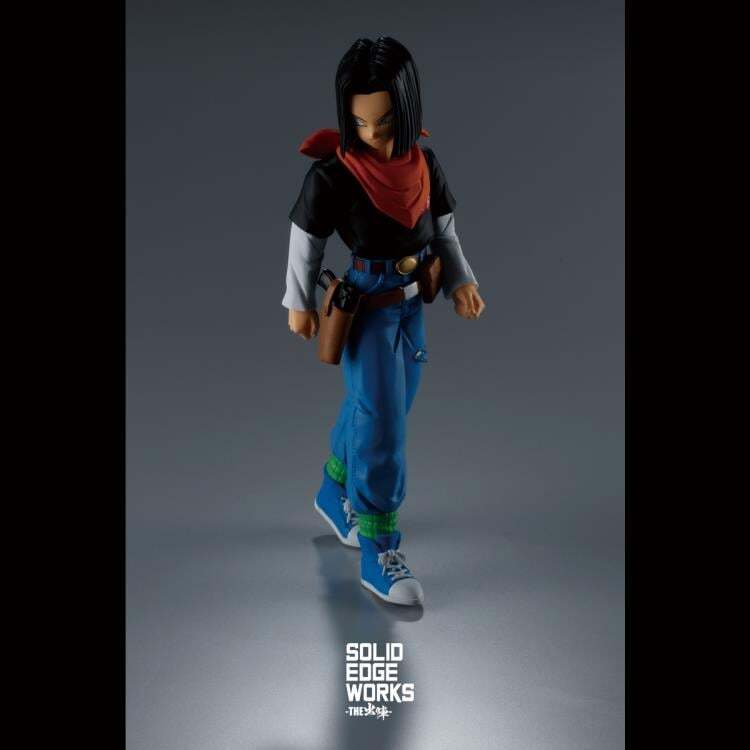 Android 17 Dragon Ball Z Solid Edge Works Figure (1)