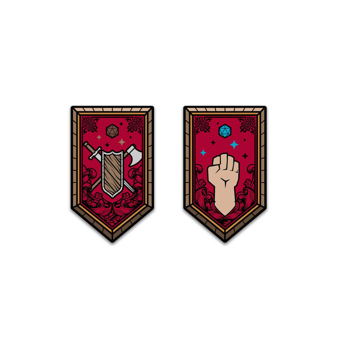 Class Based Dungeons & Dragons (Limited Edition) Augmented Reality Pinfinity Pin Set (3)