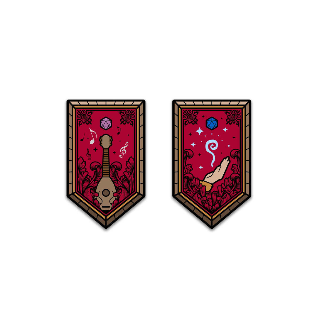 Class Based Dungeons & Dragons (Limited Edition) Augmented Reality Pinfinity Pin Set (7)